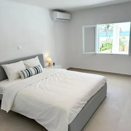 Noema Seafront House Lipsi Apartment Exterior photo